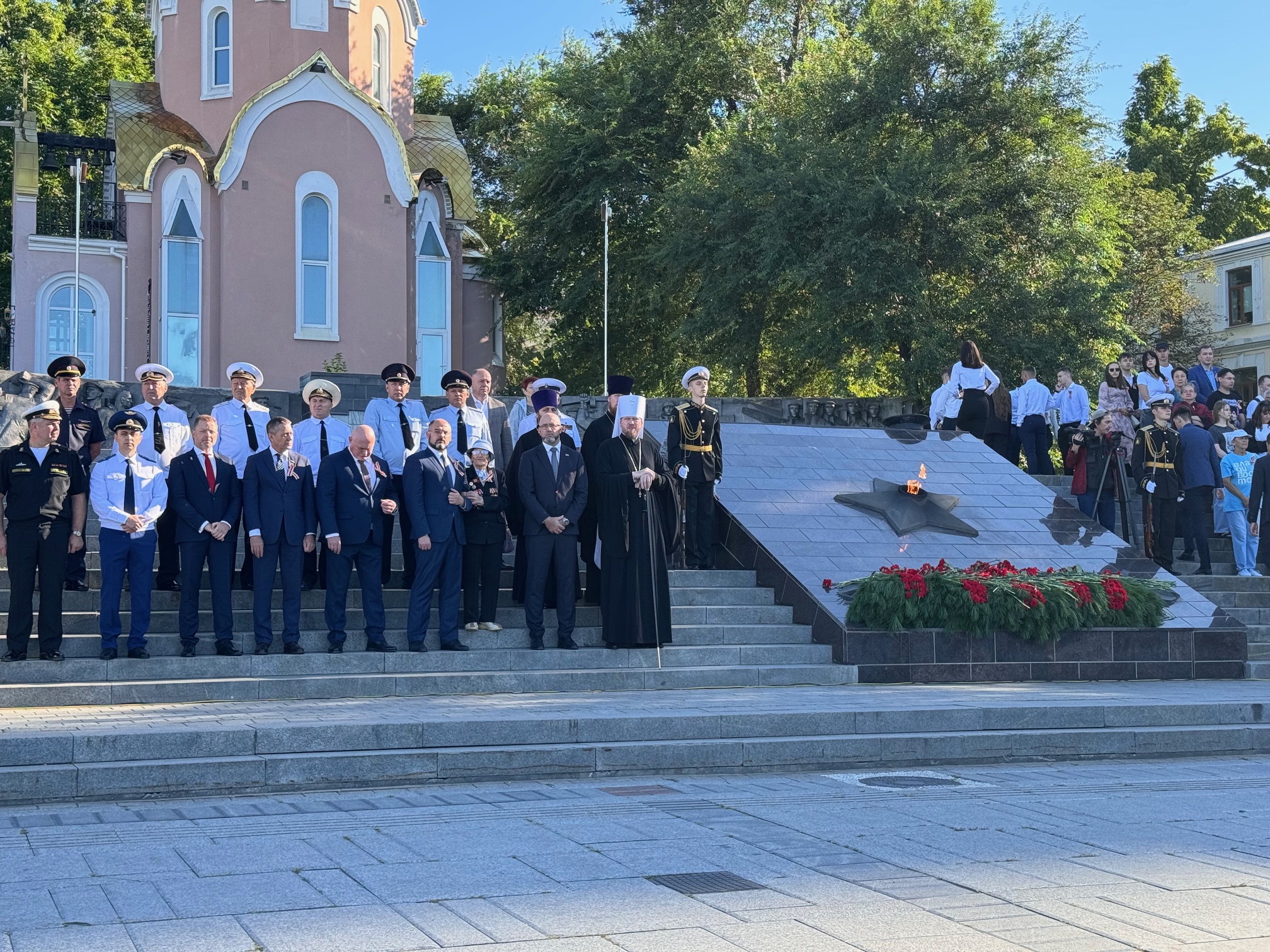 Депутат Евгений Недбай принял участие в торжественном мероприятии, посвященном Дню окончания Второй мировой войны   