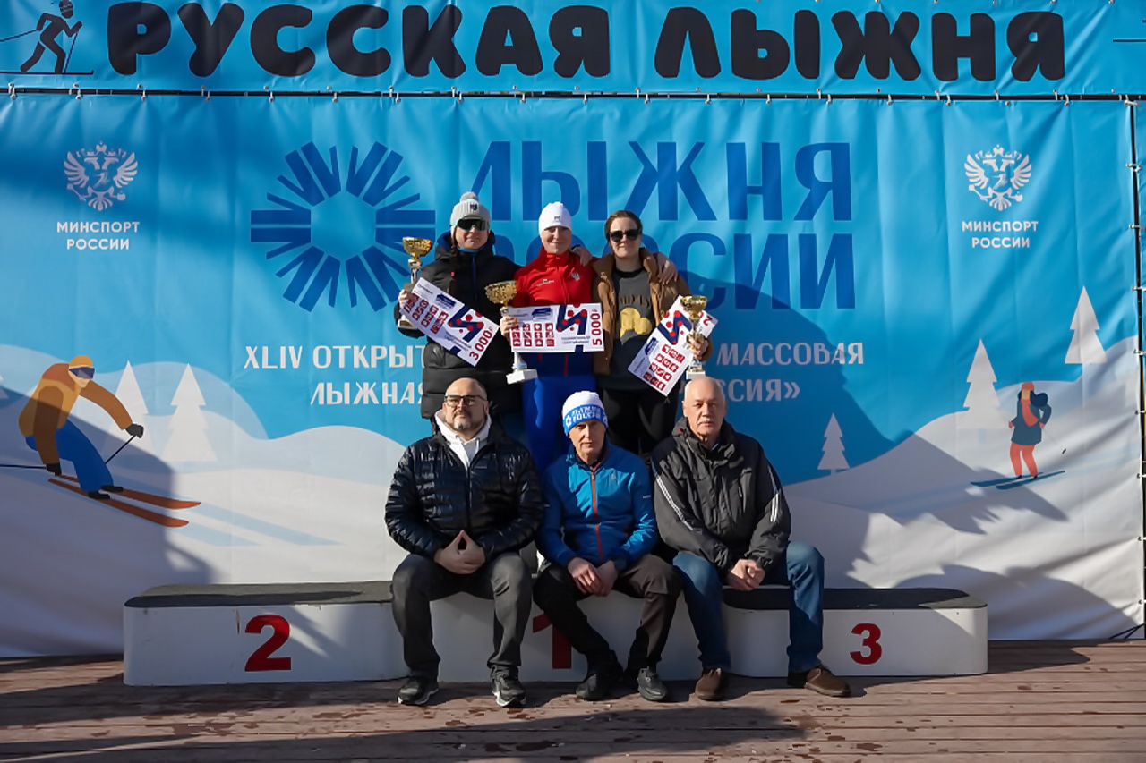 Андрей Брик принял участие в церемонии награждения победителей всероссийских стартов «Лыжня России-2026» во Владивостоке