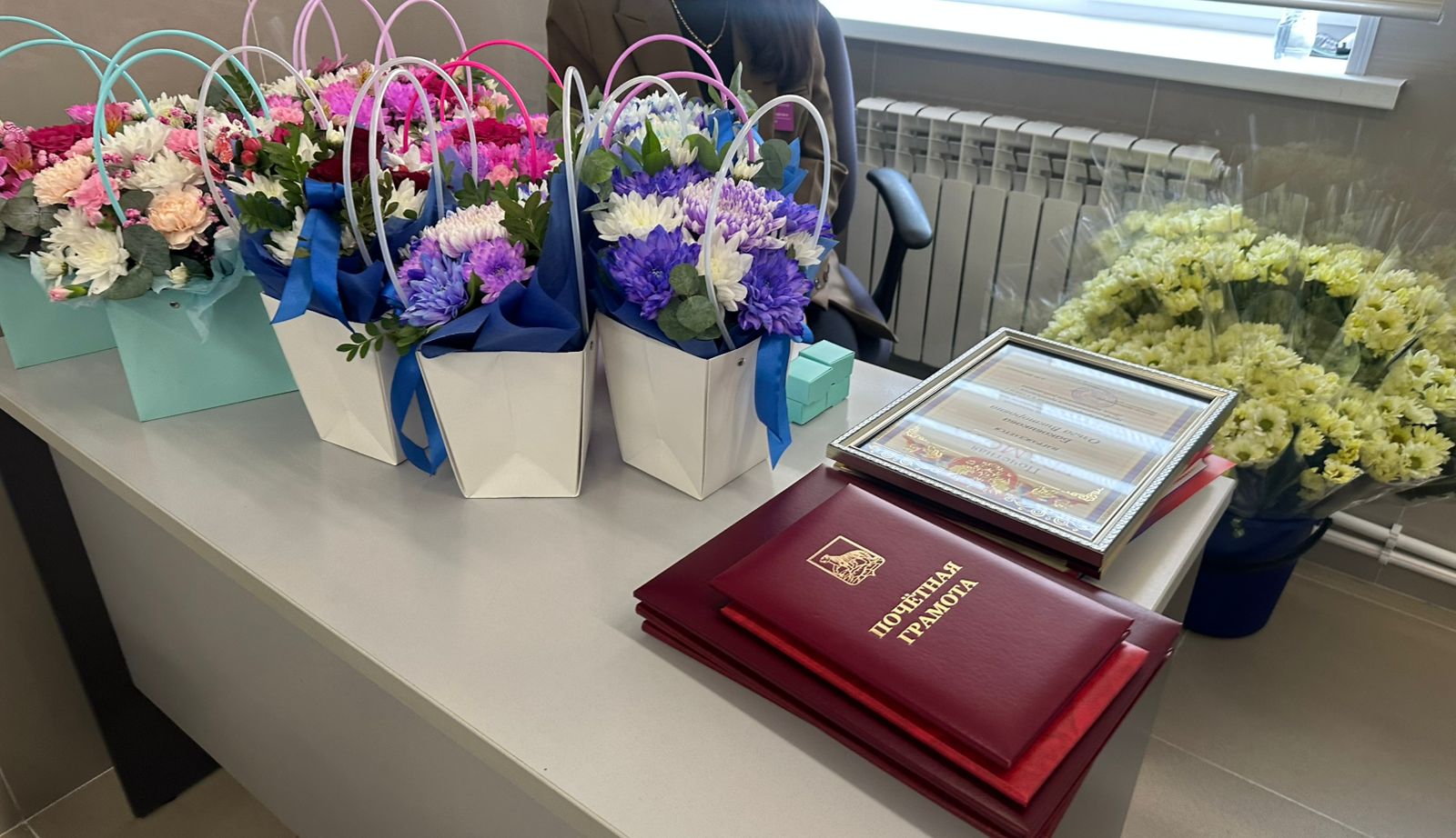 Вручены награды сотрудникам санатория «Океан» и госпиталя для ветеранов